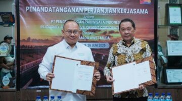 ITDC dan Narmada Teken Kolaborasi: Produk Air Mineral Lokal Siap Temani Aksi Balap Dunia