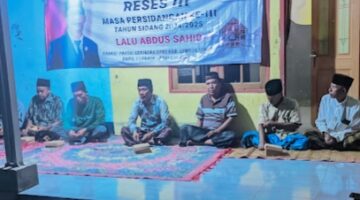 Reses Lalu Abdusahid,Penataan Lingkungan dan Makam Jadi Harapan Warga Tombok