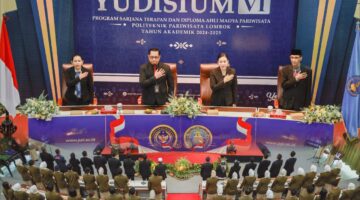 Lulus dengan IPK Sempurna,Mahasiswa Poltekpar Lombok Bukti Kuliah Tak Sekadar Teori