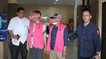 Tiga Tersangka Kasus Dugaan Korupsi Beras Bantuan Barabali Ditahan Kejari Lombok Tengah