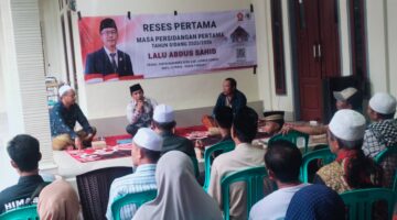 Reses Lalu Abdussahid Didominasi Usulan Infrastruktur Jalan