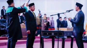 DPRD Lombok Tengah Gelar Paripurna PAW,Rasidi Resmi Dilantik Gantikan Almarhum Lalu Erlan