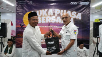 MGPA Berbagi Bingkisan Lebaran,Pererat Kebersamaan dengan Warga Desa Kuta di Sirkuit Mandalika