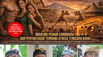 Ketika Peresean Diangkat Jadi Serial Sandiwara Radio