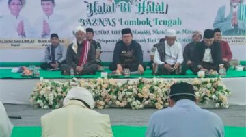 Wakil Ketua DPRD Lombok Tengah Hadiri Halal Bihalal BAZNAS dan Pelepasan Calon Jemaah Haji