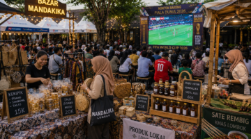 Nobar Piala Dunia 2026 di The Mandalika Gratis,137 UMKM Lokal Siap Raup Peluang Ekonomi