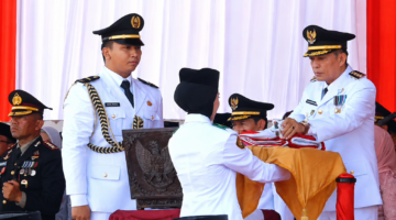 Bupati Lombok Tengah Pimpin Apel HUT ke-81 Kemerdekaan RI