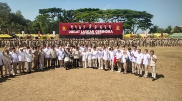 500 Pemuda se-NTB Ikuti Diklat Laskar Gerindra, Pathul dan Iqbal Bakar Semangat Juang