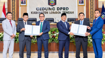 DPRD Lombok Tengah Setujui Perubahan APBD 2026, Pendapatan Daerah Naik Rp128,29 Miliar
