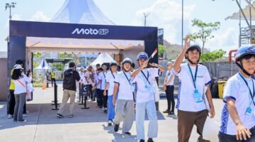 50 Pelajar SMK Lombok Masuk Paddock MotoGP Mandalika, Belajar Teknologi Motor Balap Dunia